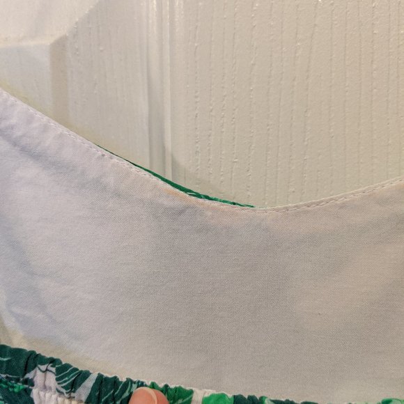 Old Navy Palm Frond Fit & Flare Dress - Picture 4 of 5